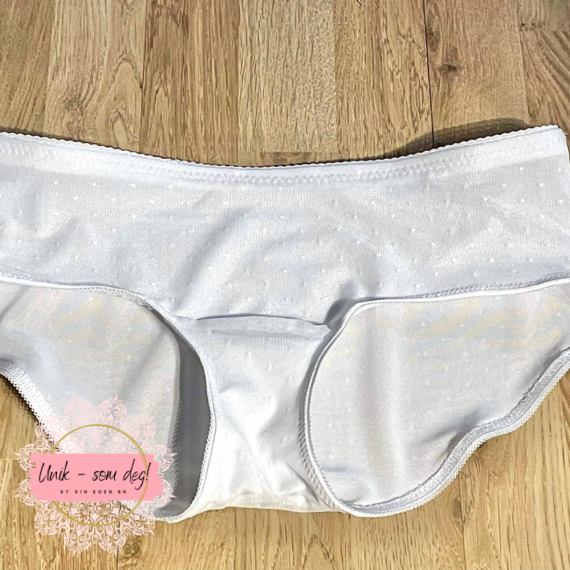 BH-sett med prikket stretch-mesh