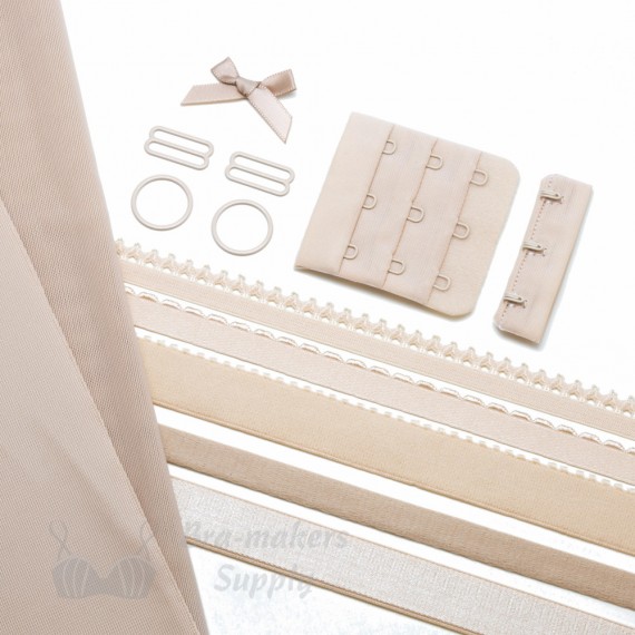 BH sett i beige | enkelt uten blonder | Sy din egen bh