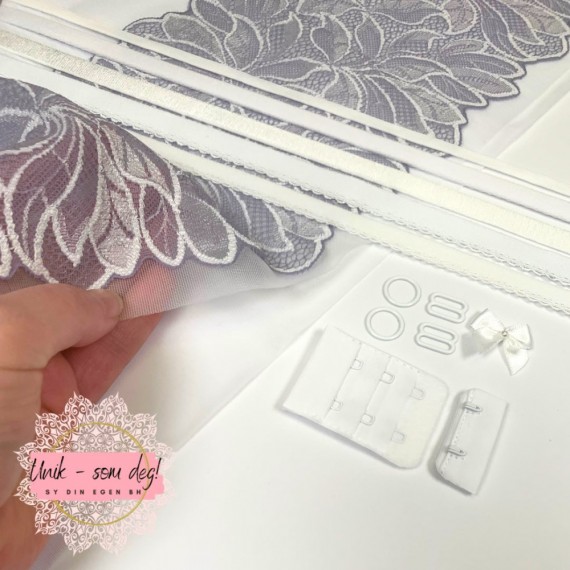 BH-sett Lavendel | Sy din egen blonde BH