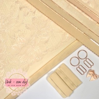 BH-sett med blonde | Marzipan