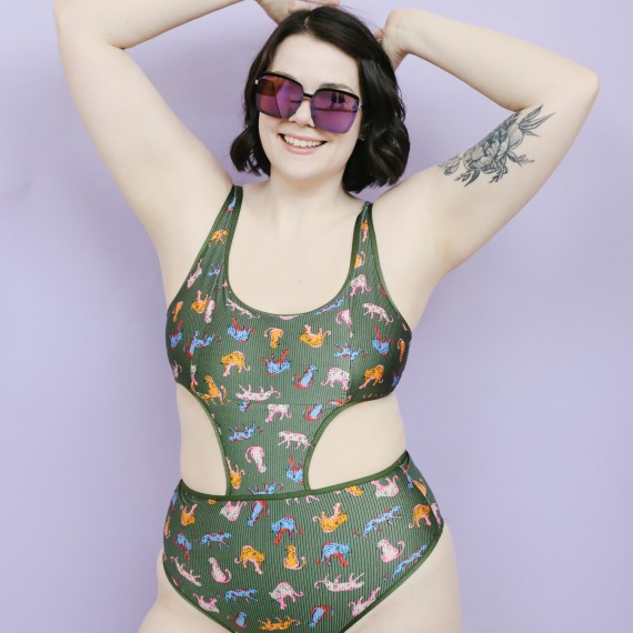 Simplicity 9609 badedrakt | Madalynne | Sy din egen badedrakt