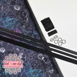 Sweet sixteen | full blonde | Sort med fargeprint