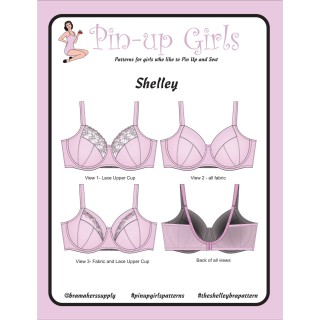 Shelly BH mønster - PinUp Girl - Sy BH