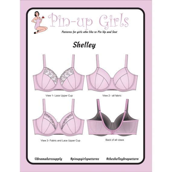 Shelly BH mønster - PinUp Girl - Sy BH