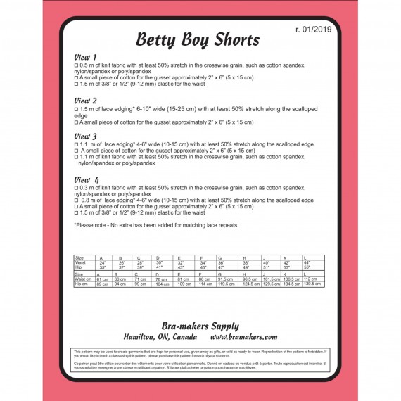 Betty Boy shorts