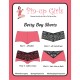 Betty boy shorts mønster - PinUp Girl
