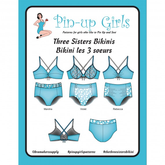 Tre søstre bikini mønster