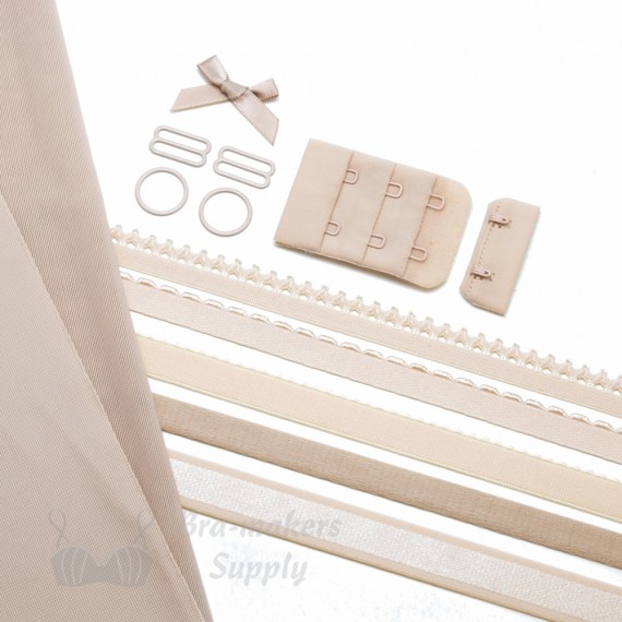BH sett i beige | enkelt uten blonder | Sy din egen bh