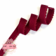 Scallup strikk | Sy egen BH | 15mm bred | flere farger