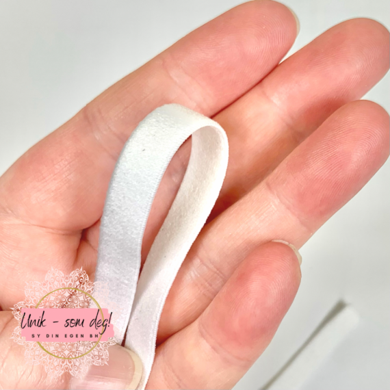 Plysh kantstrikk 10 mm. Sy din egen truse, bralette eller BH