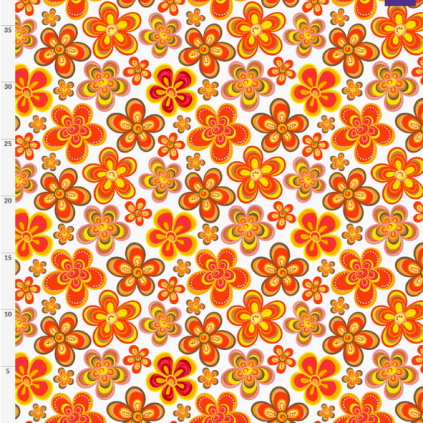 Retro blomster - badetøy