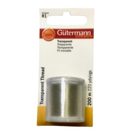 Gutermann transparent sytråd