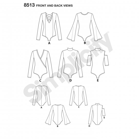 Simplicity 8513 - body suit