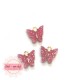 BH-pynt | sommerfugl med glitter