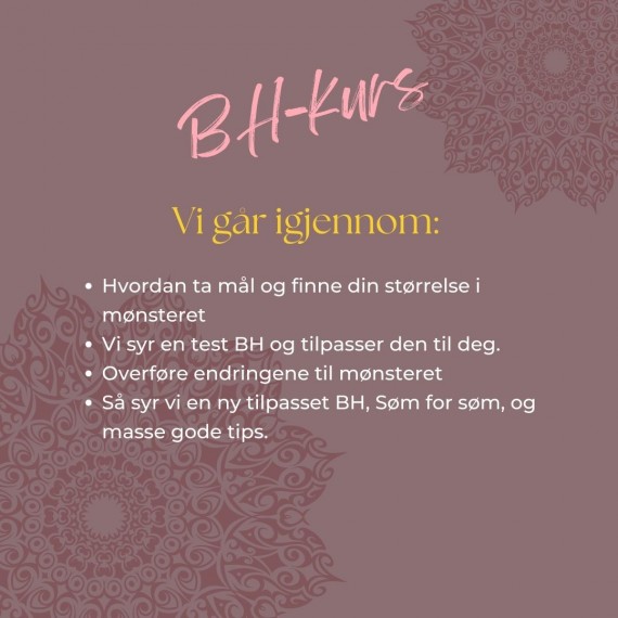 Materialpakke RUBY BH | Sy din første BH
