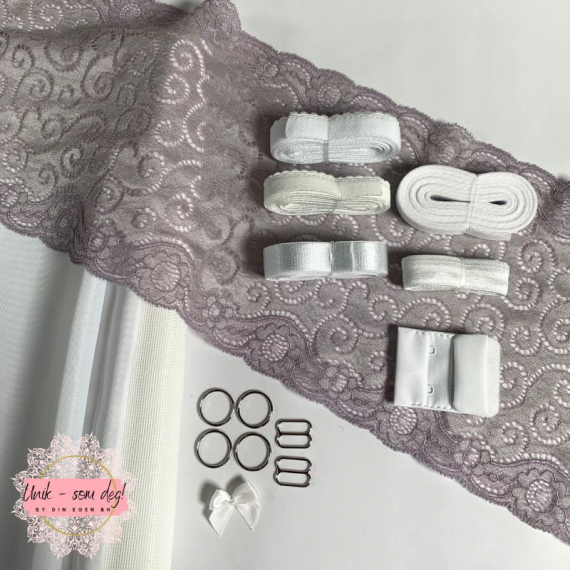 Polstret BH-sett - soft lilla blonde