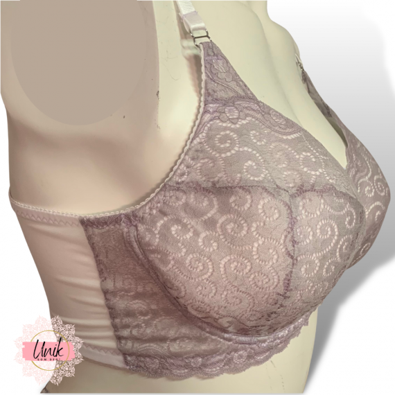 Polstret BH-sett - soft lilla blonde