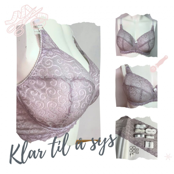 BH-sett - soft lilla blonde