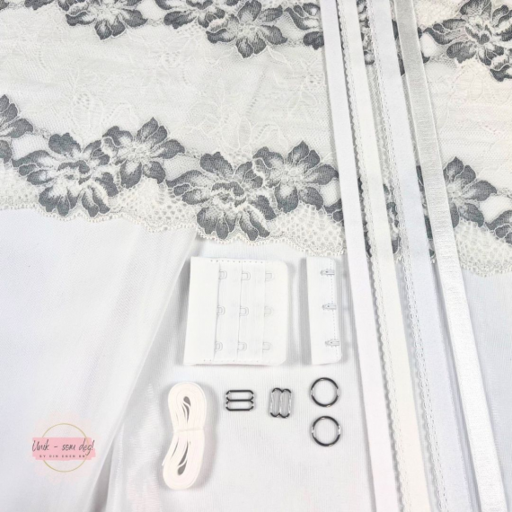 BH-sett med blonde | Sy din egen blonde BH