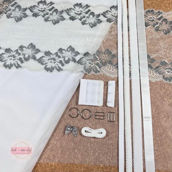 BH-sett med blonde | Sy din egen blonde BH