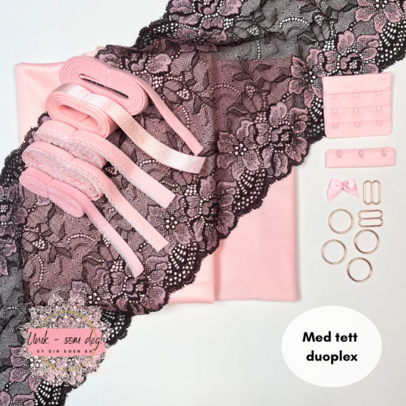 BH-sett med blonde | Sy din egen blonde BH