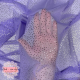 Glitter stretch mesh