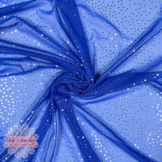 Glitter stretch mesh