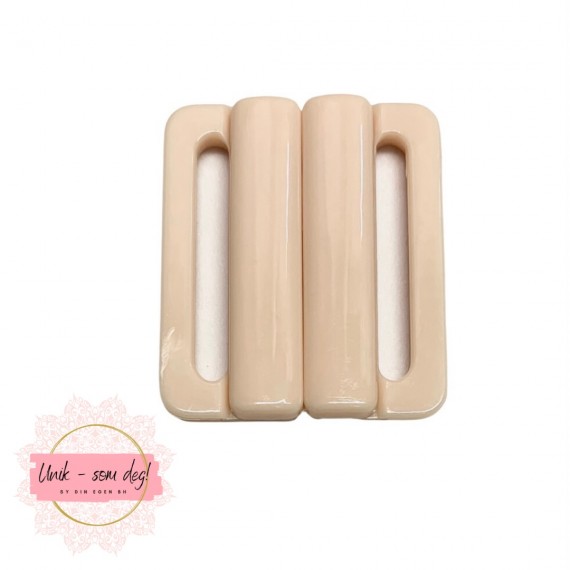 Bikini hekte/klips 25mm plast | Sy din egen BH og Bikini
