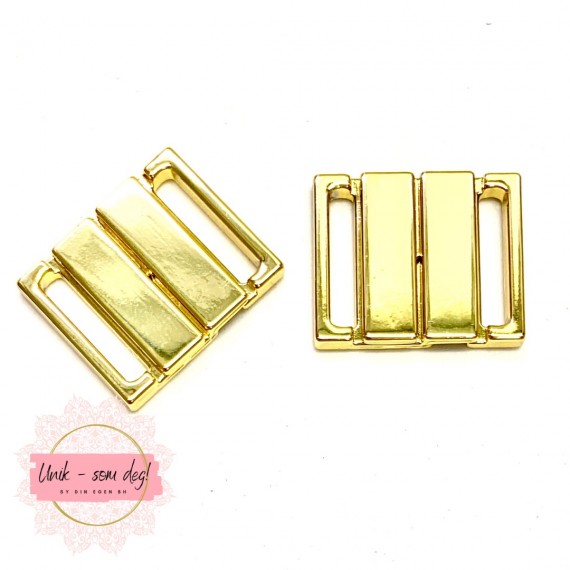 Bikini hekte 16 mm - Metall - Sy din egen bikini