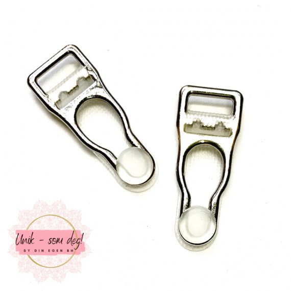 Strømpebånd klips | Sølv | Garter clip