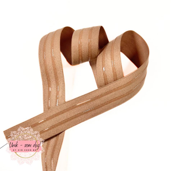 Strikk med silikon stripe antiskli