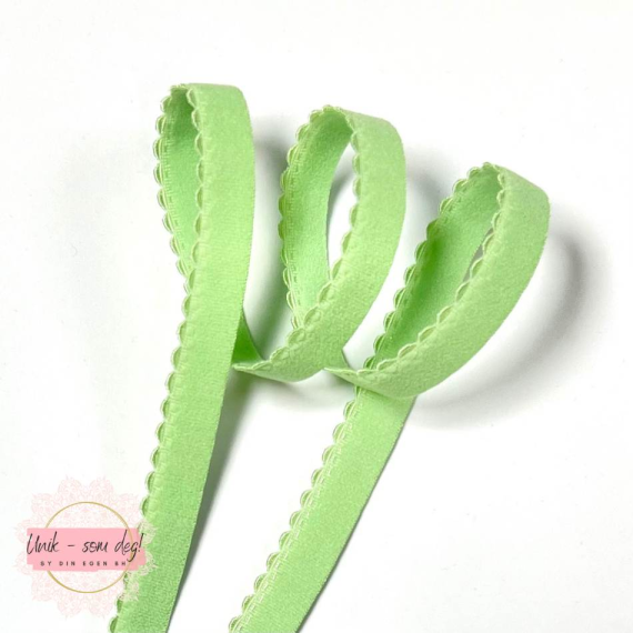 Scallup strikk 12 mm | flere farger