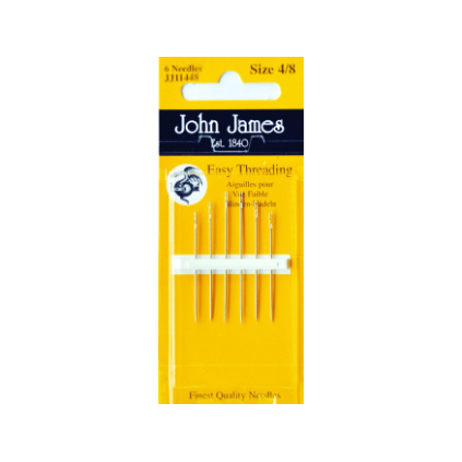 JJ easy threading håndnåler s 4/8