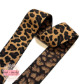 Linnings strikk 40 mm - brun og sort leopard