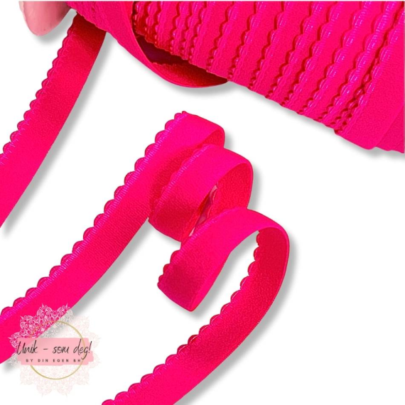 Scallup strikk 12 mm | flere farger