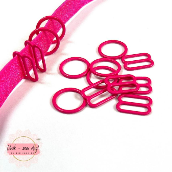 12 mm Ringer til stropper | flere farger