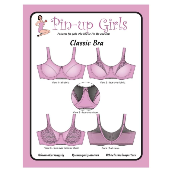 Classic BH mønster - PinUp Girl - Sy din egen BH.
