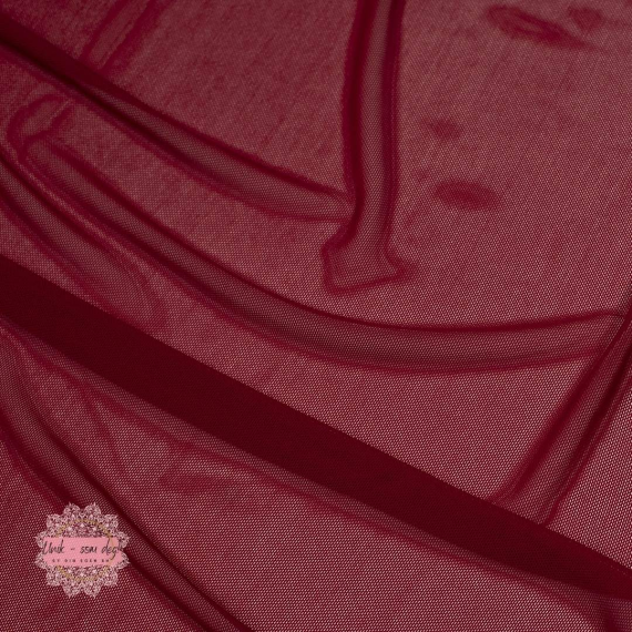 Soft mesh 94 gsm - Wine