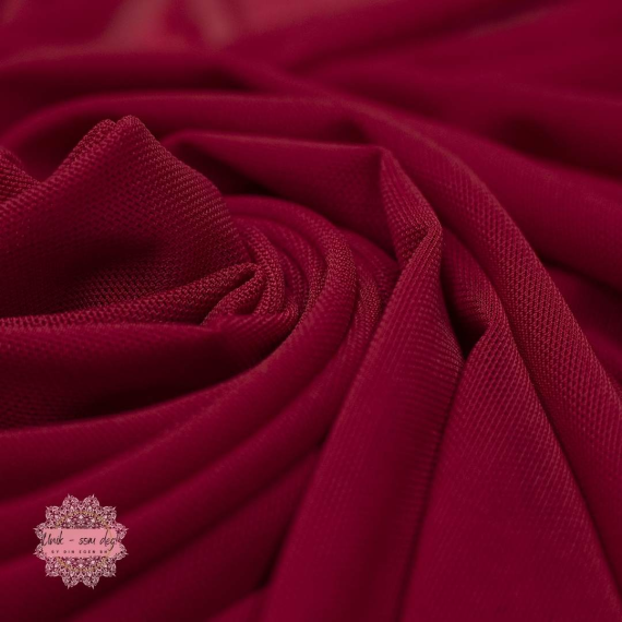 Soft mesh 94 gsm - Wine