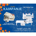 3034DTW Overlock – med bonuspakke verdt 3 700,–