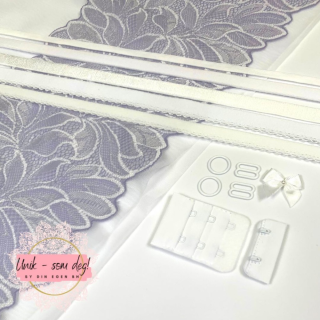 BH-sett Lavendel | Sy din egen blonde BH