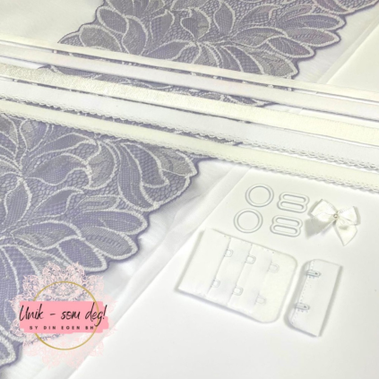 BH-sett Lavendel | Sy din egen blonde BH