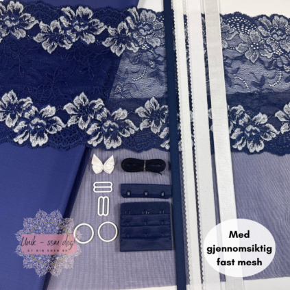 BH-sett med blonde | Sy din egen blonde BH