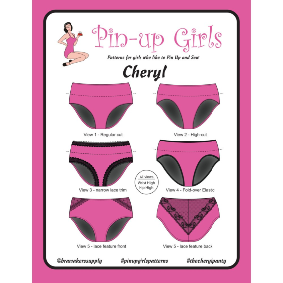 Cheryl truse mønster - PinUp Girl