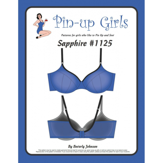 Sapphire BH mønster - PinUp Girl