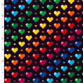 pixel hjerter - badetøy