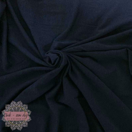 Bambus jersey - mørk marine blå