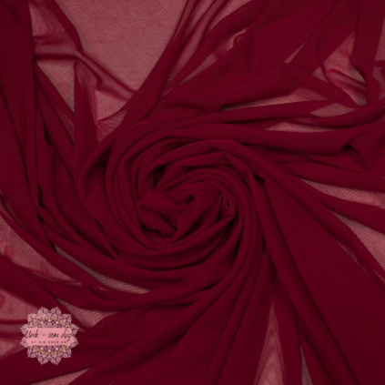 Soft mesh 94 gsm - Wine