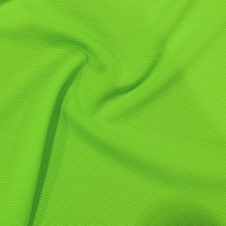 Badetøystoff lycra teksturert neongrønn| Lycra Swim