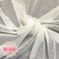 Stretch mesh med prikker | Ivery